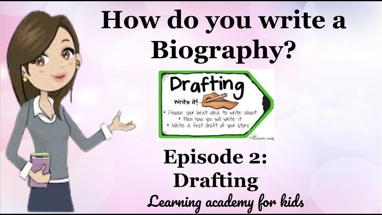 how to write a biography youtube