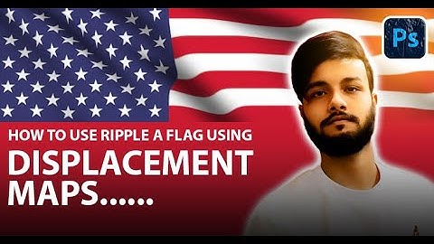 How to ripple a flag in Photoshop || using Displacement Maps *exclusive*