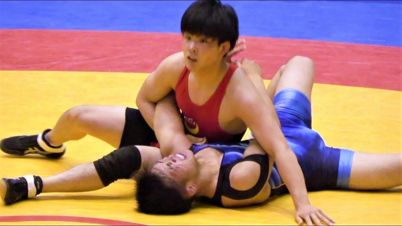 Wrestling Japan レスリング Pin Kg University Vs Tenri Youtube
