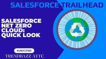 Salesforce Net Zero Cloud: Quick Look - Salesforce Trailhead