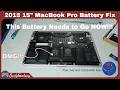 How to Replace a Bad Battery in a 2015 15" MacBook Pro with a New One!