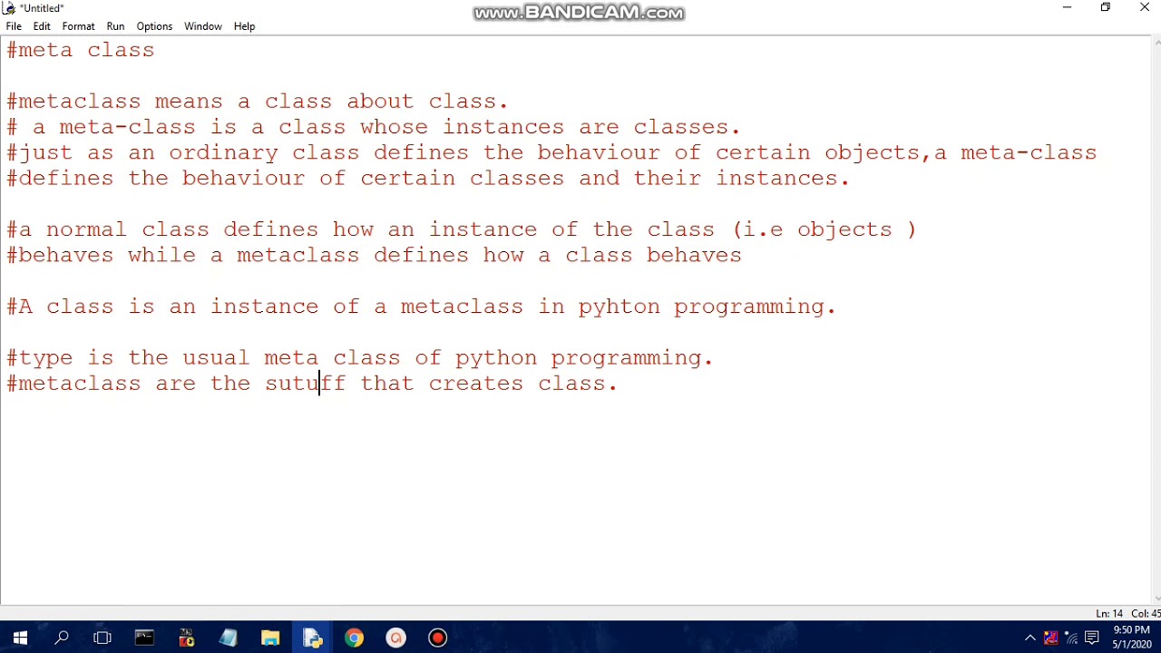 Metaclasses(Bengali) l Python Programming - YouTube