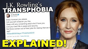 JK Rowling was already openly transphobic back in 2019