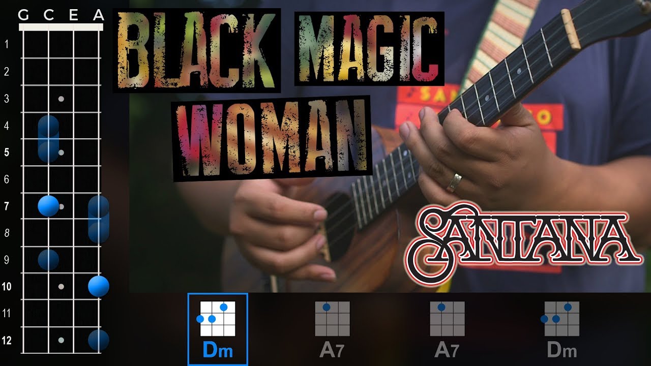 Black Magic Woman Santana Ukulele Play Along