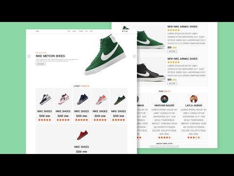 Responsive Ecommerce Website:
