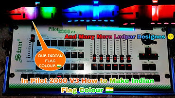 || LPC007 H Programming In Pilot 2000 v3 fully Hindi || #viral #dmx #pilot2000 #ledpar #dmxcontrol