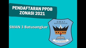 PPDB ZONASI SUMATERA BARAT 2021