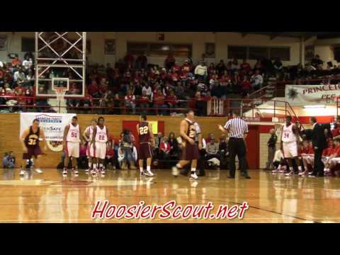 Indiana High School Baskatballs Princeton Tigers Highlight Video 12/05/09 Vs Pike Central Charges