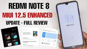 Redmi NOTE 8 MIUI 12.5.1.0 ENHANCED STABLE UPDATE | MIUI 12.5.1.0 REDMI NOTE 8