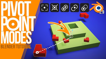How to Transform Pivot Point | Blender 2.9 | Tutorial