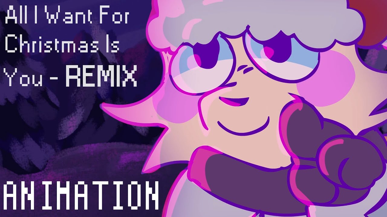 All I Want For Christmas Is You // REMIX by JARKO // animation // 100-th video!