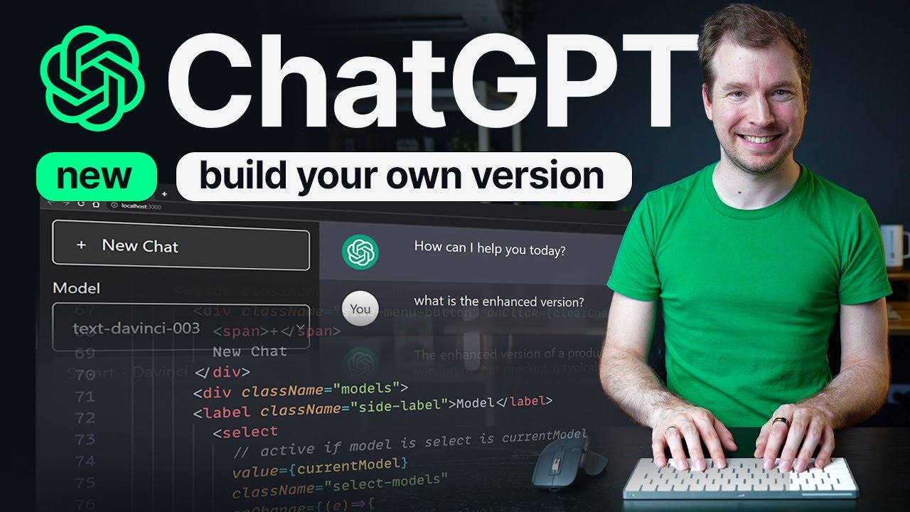 Let's Build ChatGPT 2.0 with React JS and OpenAI on your PC!