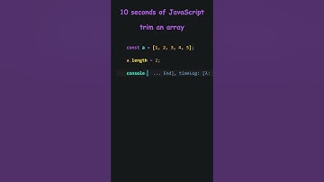 JavaScript Shorts · JavaScript Arrays · Getting First N Element