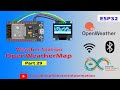 29 Online Weather station by OpenWeatherMap API with ESP32 and Oled