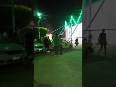 لحظه وصول رضا البحراوي قاعة الماسه بدسوق