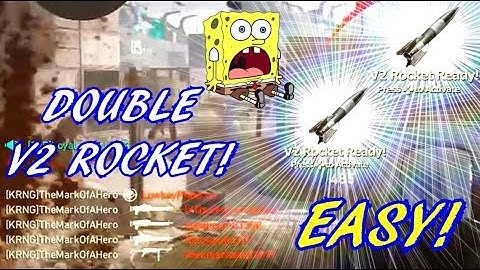 2 SHOT STOPPING POWER EARNS EASY DOUBLE V2 ROCKET - NEW PERKS on COD WW2