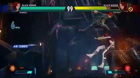 Black Widow & Hawkeye - Arcade Mode - Daria Plays #MarvelVSCapcomInfinite