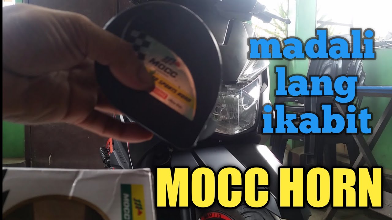 honda beat fi mocc horn installation / diy