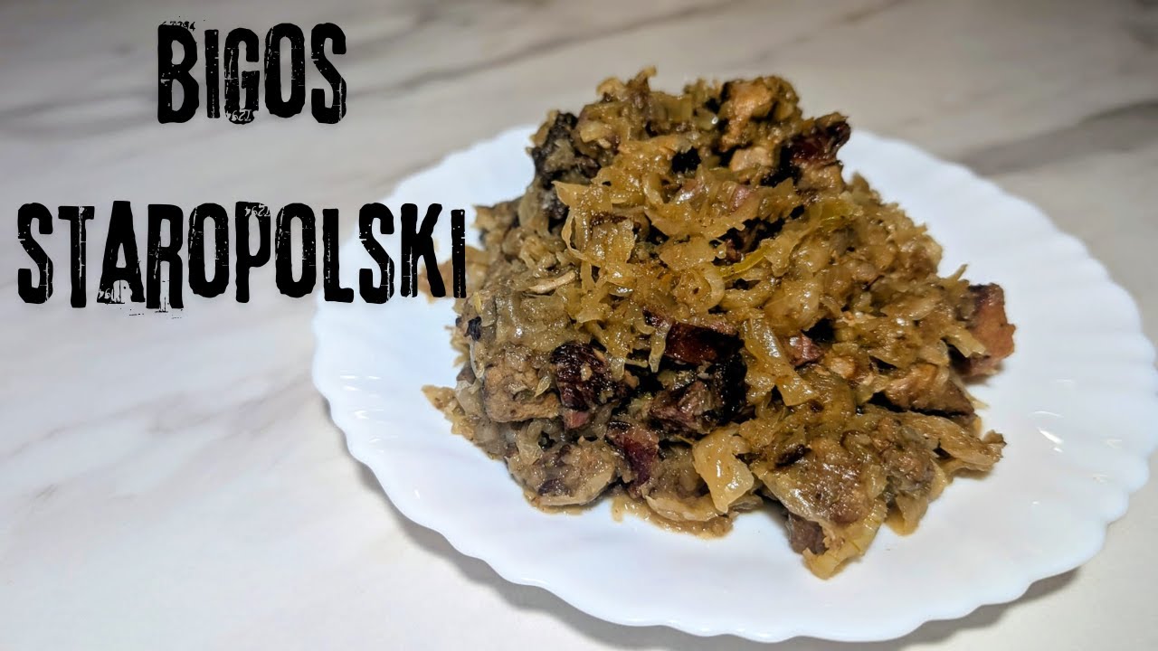Bigos Staropolski krok po kroku | Prawdziwy, długo gotowany, tradycyjny przepis