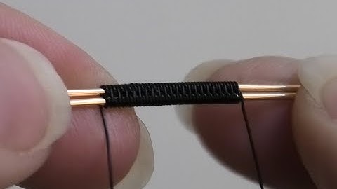 2 Base Wire Weaving Pattern Tutorial: round wires wire wrapping
