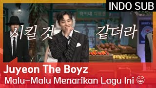 Juyeon The Boyz Malu-Malu Menarikan Lagu Ini 😆 #IdolSongDictationContest2  🇮🇩SUB INDO🇮🇩