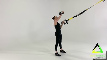 TRX Single Arm Row to Press