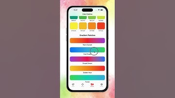 🌀 SwiftUI Color Palette Playground 🎨