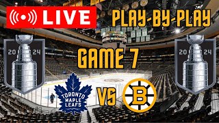 LIVE: Toronto Maple Leafs VS Boston Bruins GAME 7 Scoreboard/Commentary!