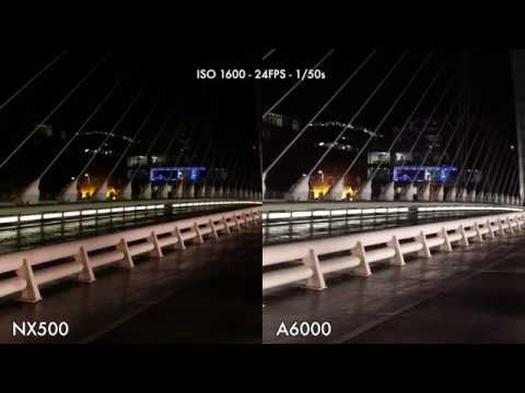 Samsung NX500 vs Sony A6000 Low-Light High ISO Test Comparison