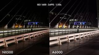 Samsung Nx500 Vs Sony A6000 Low-Light High Iso Test Comparison