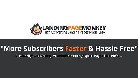 Landing Page Monkey