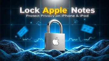 How To Lock Apple Notes with a Password | Secure Your Notes Easily!