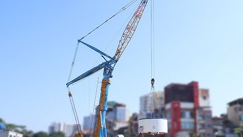 Lắp đặt robot đào hầm đường sắt Nhổn- Ga Hà Nội