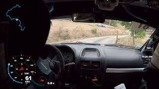 Rallye Des Collines Ardéchoises Es1 2Ème N3 Duclauxvattier Clio Ragnotti N3