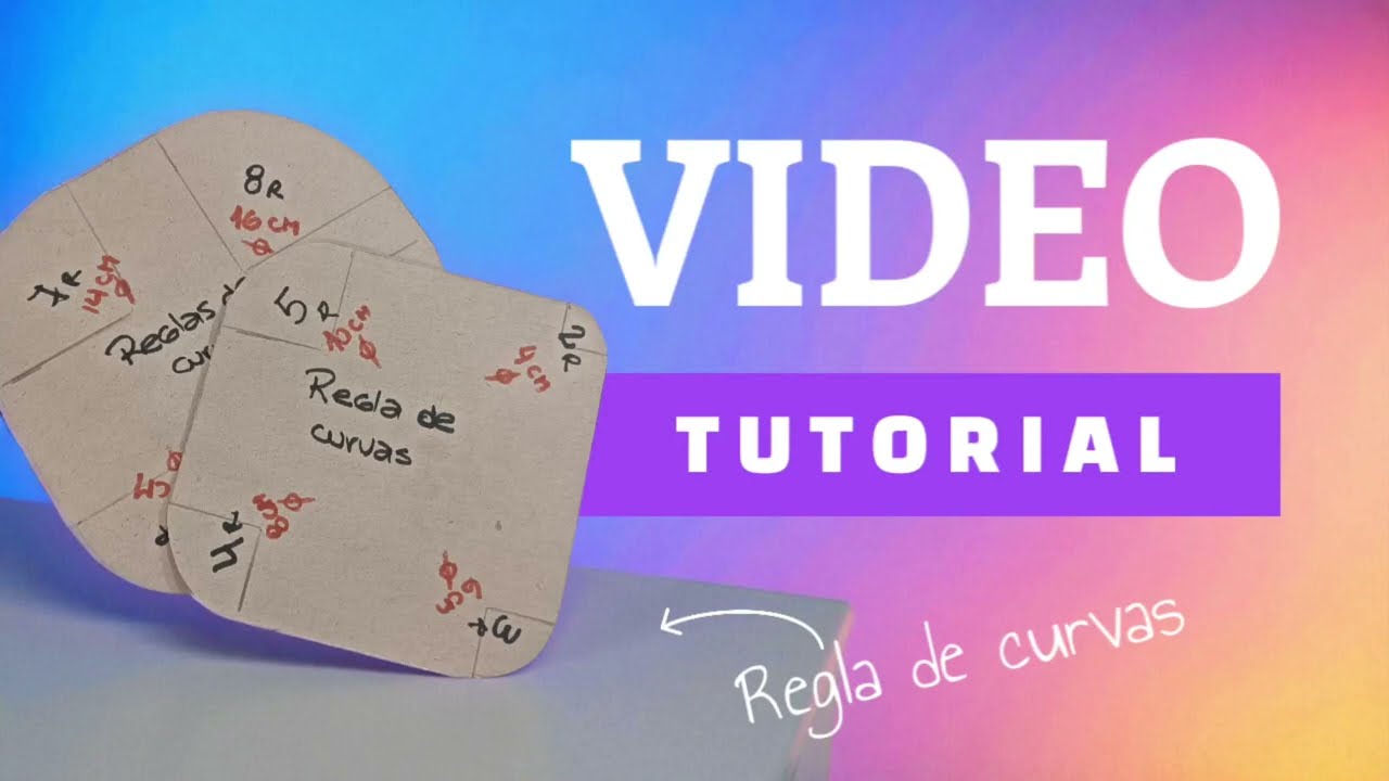 Cómo hacer la Regla de Curvas 🧵 | Regla casera para esquinas perfectas | DIY paso a paso