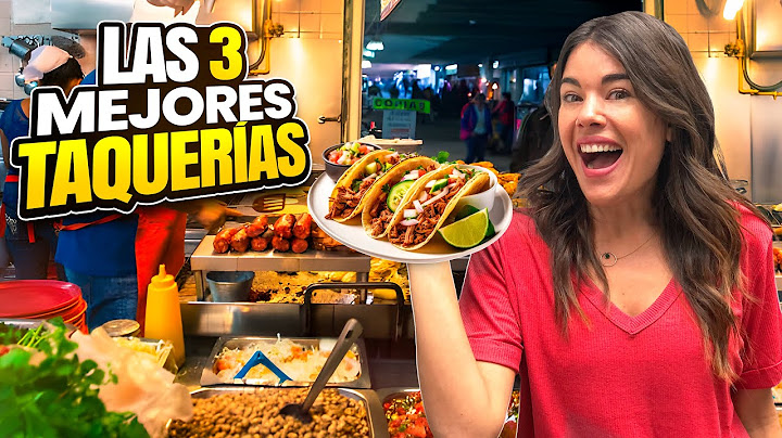 CENTRO HISTORICO 🇲🇽 Las 3 TAQUERÍAS IMPERDIBLES en CDMX *4K