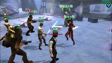 SWGOH - GAC : CLS vs Bastila-JML-Wat