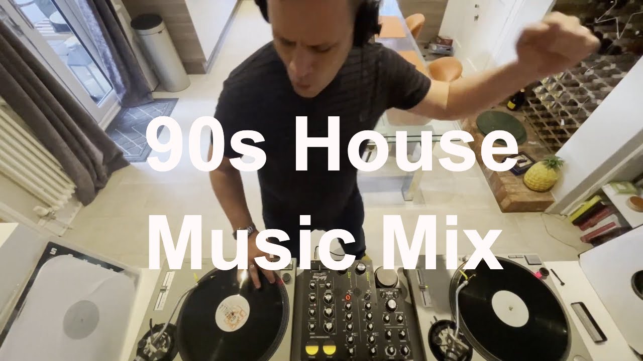 90s House Music mix - 100% vinyl dj set - YouTube
