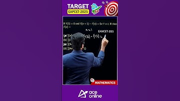 Problem on Mathematical Induciton #pyq | Target EAPCET 2025 Exam: Mathematics | ACE Online
