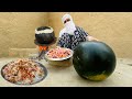 Watermelon chicken biryani recipe yummy watermelon biryani recipe desi khana tips village