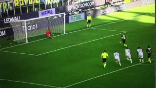 CUCCHIAIO ICARDI SU RIGORE 2-0 INTER-ATALANTA 12.03.2017 COMMENTO DIRETTA SKY