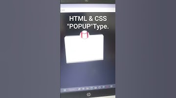 POPUP "Thank You" , Using HTML & CSS Code..