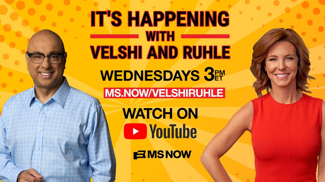 It’s Happening with Velshi & Ruhle | MS NOW LIVE Q&A