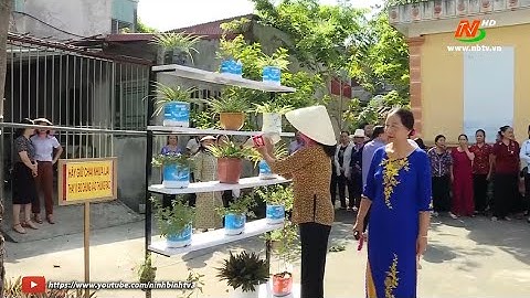 Phụ nữ Ninh Bình chung tay phòng chống rác thải nhựa