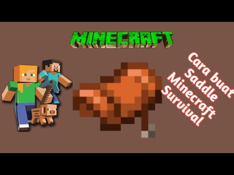 Video: Cara Membuat Pelana Di Minecraft