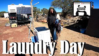 How We Do Laundry Off Grid & It's Portable