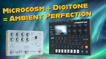 Hologram Microcosm is a Perfect Ambient Pedal // Octatrack beat making w/ Digitone & Microcosm
