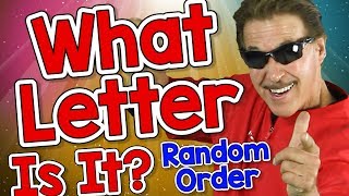 What Letter Is It? | Random Order | Phonics Song for Kids | Phonemic Awareness | Jack Hartmann
