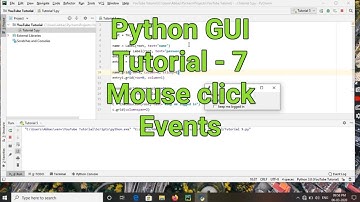 Python GUI Tutorial - 7 | Mouse Button events | Hindi 2020