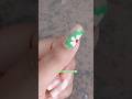 🍀🍀🍀Simple flower nailart for beginners 🍀🍀🍀 #shorts #viral
